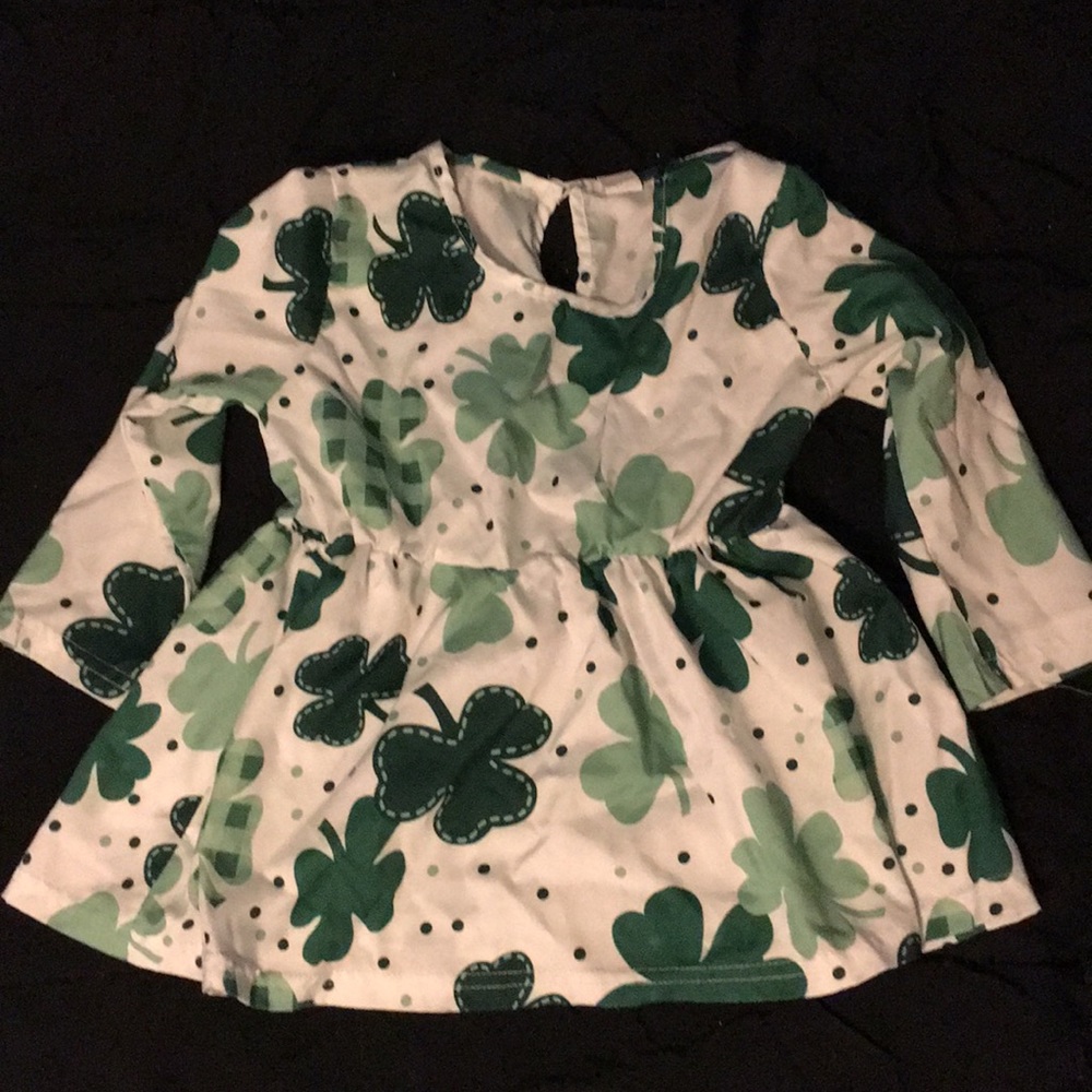 SOLD Toddler size 2 Saint Pattys Day Dress